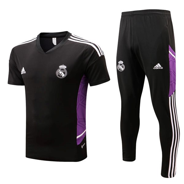 Camiseta Real Madrid Conjunto Completo 2022/23 Negro